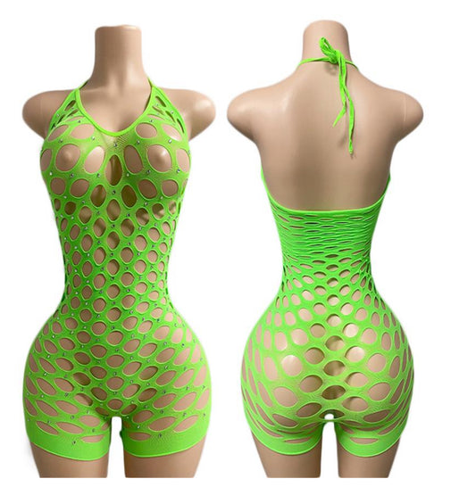 E-W01 Romper Exotic Dancewear