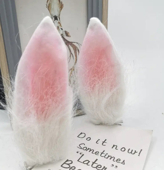 Pair of Adorable Rabbit Ear Hair Clips