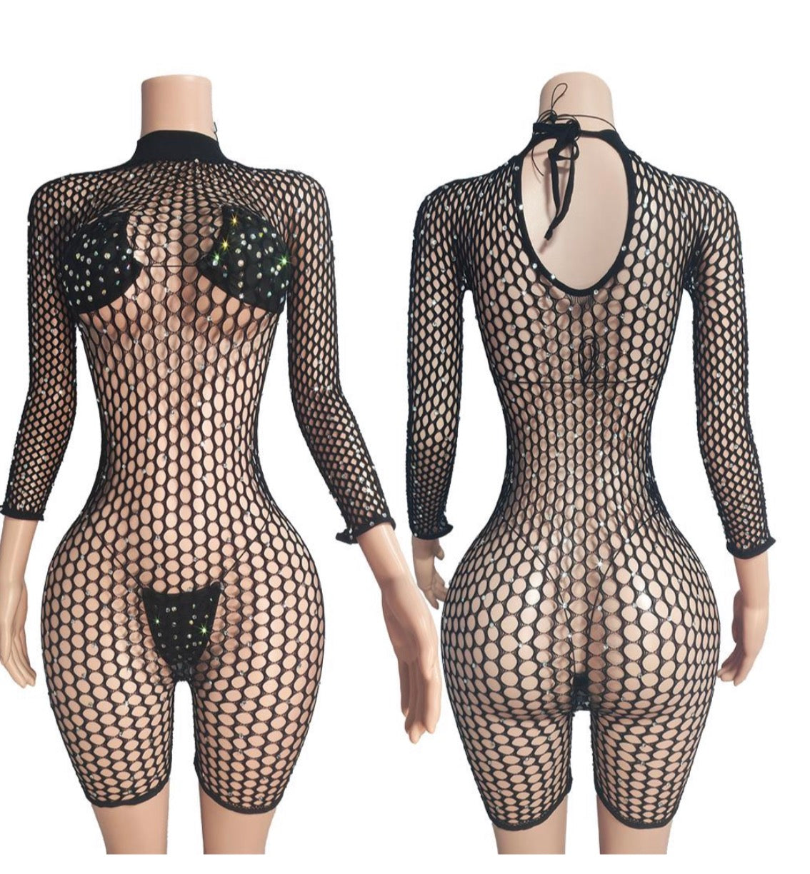 E-R29 Sky stripper wear Romper