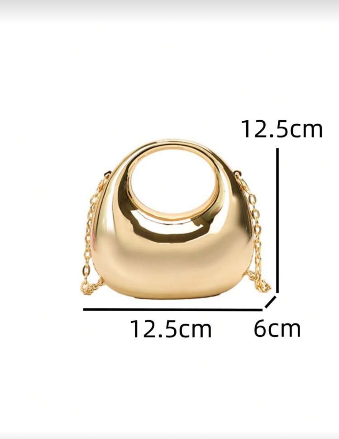 Mini hand Gold Bag