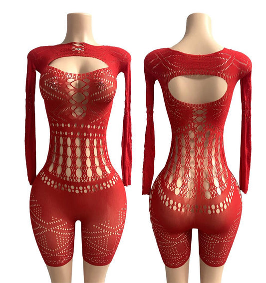 E-M26 Pole dance Romper outfit