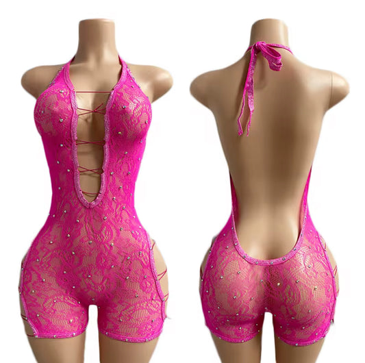 E-DI04 sexy lingerie, new style one piece exotic dance wear