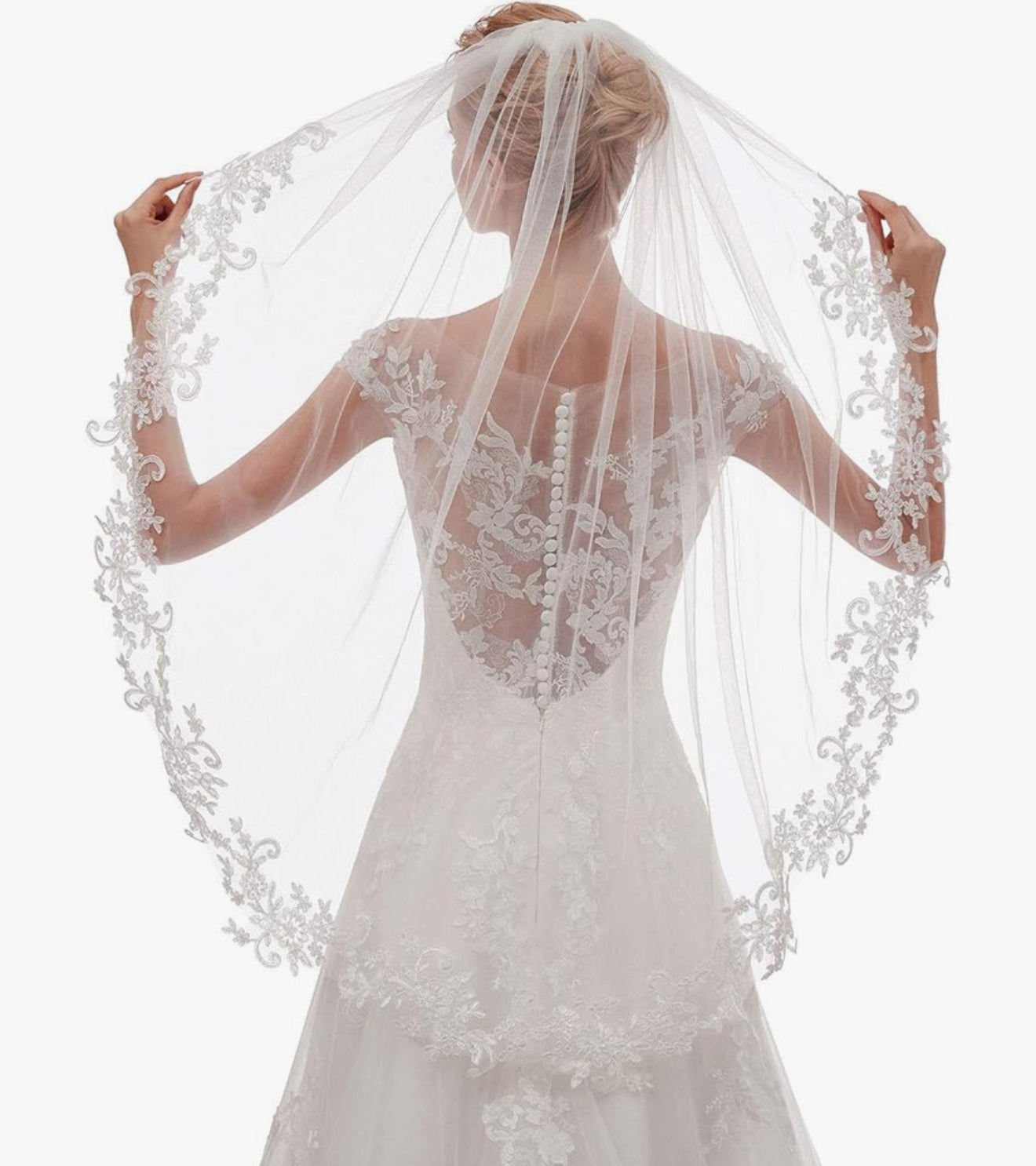 Lace Wedding Bridal Veil