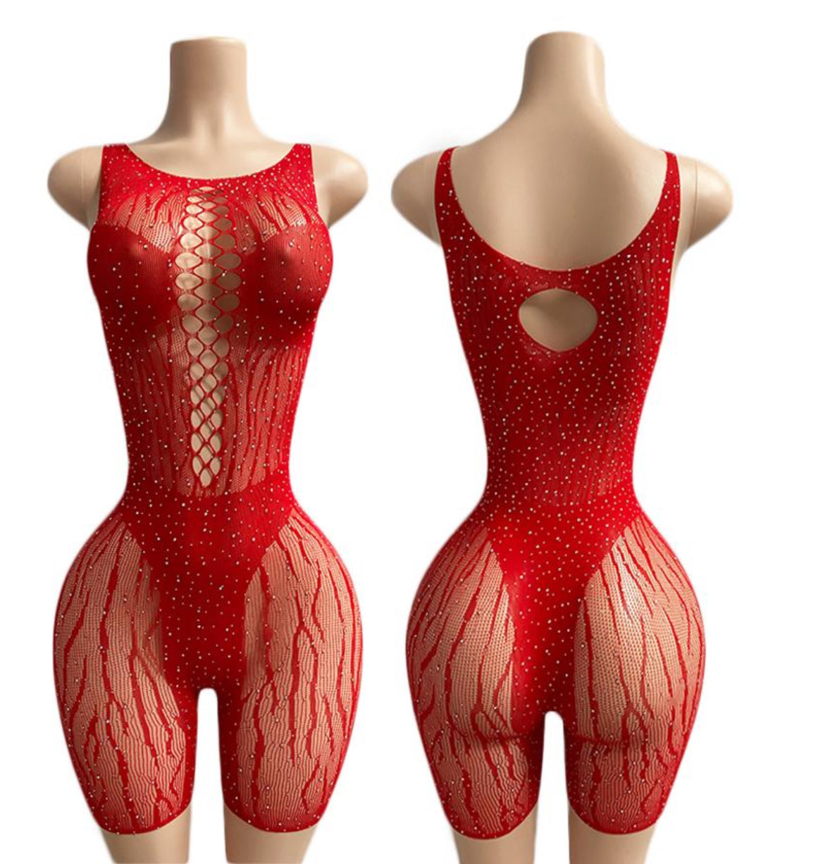E-W20 Shiny Stage Romper Dancewear