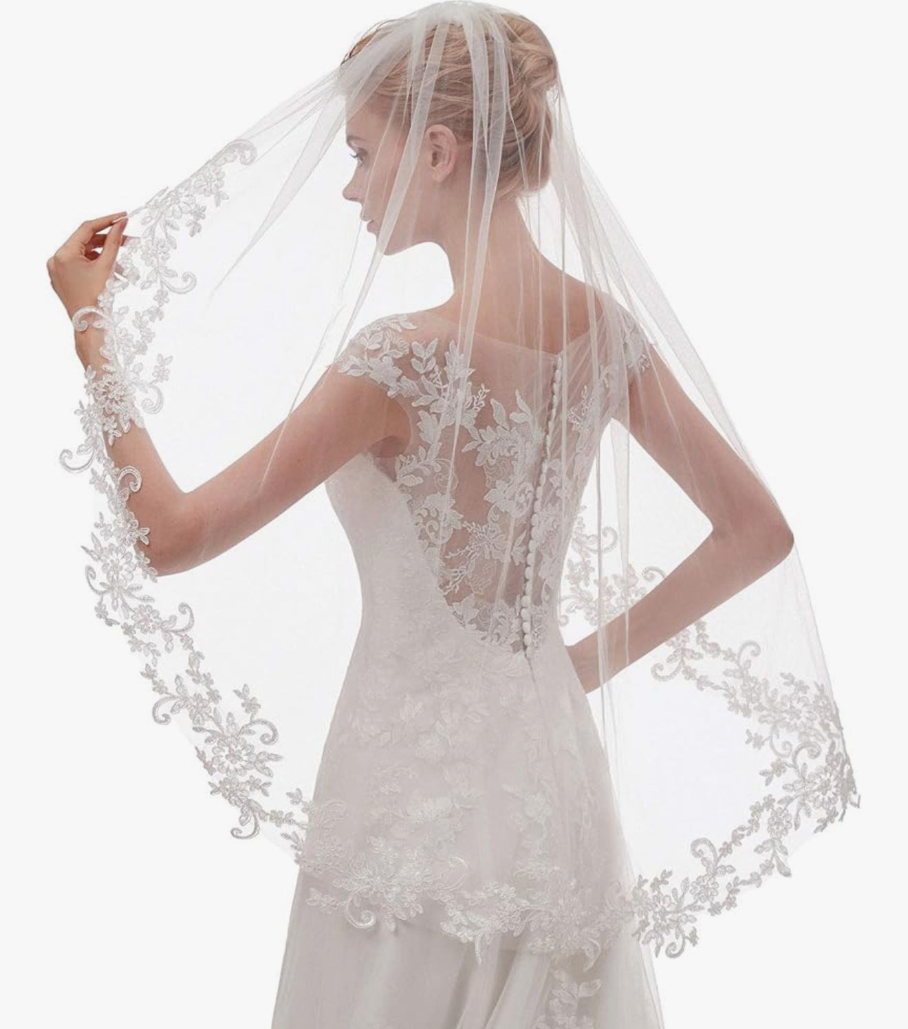 Lace Wedding Bridal Veil