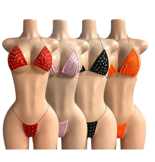 E-R34 2PC micro set bikini Dancewear