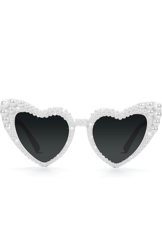 White Sunglasses Heart