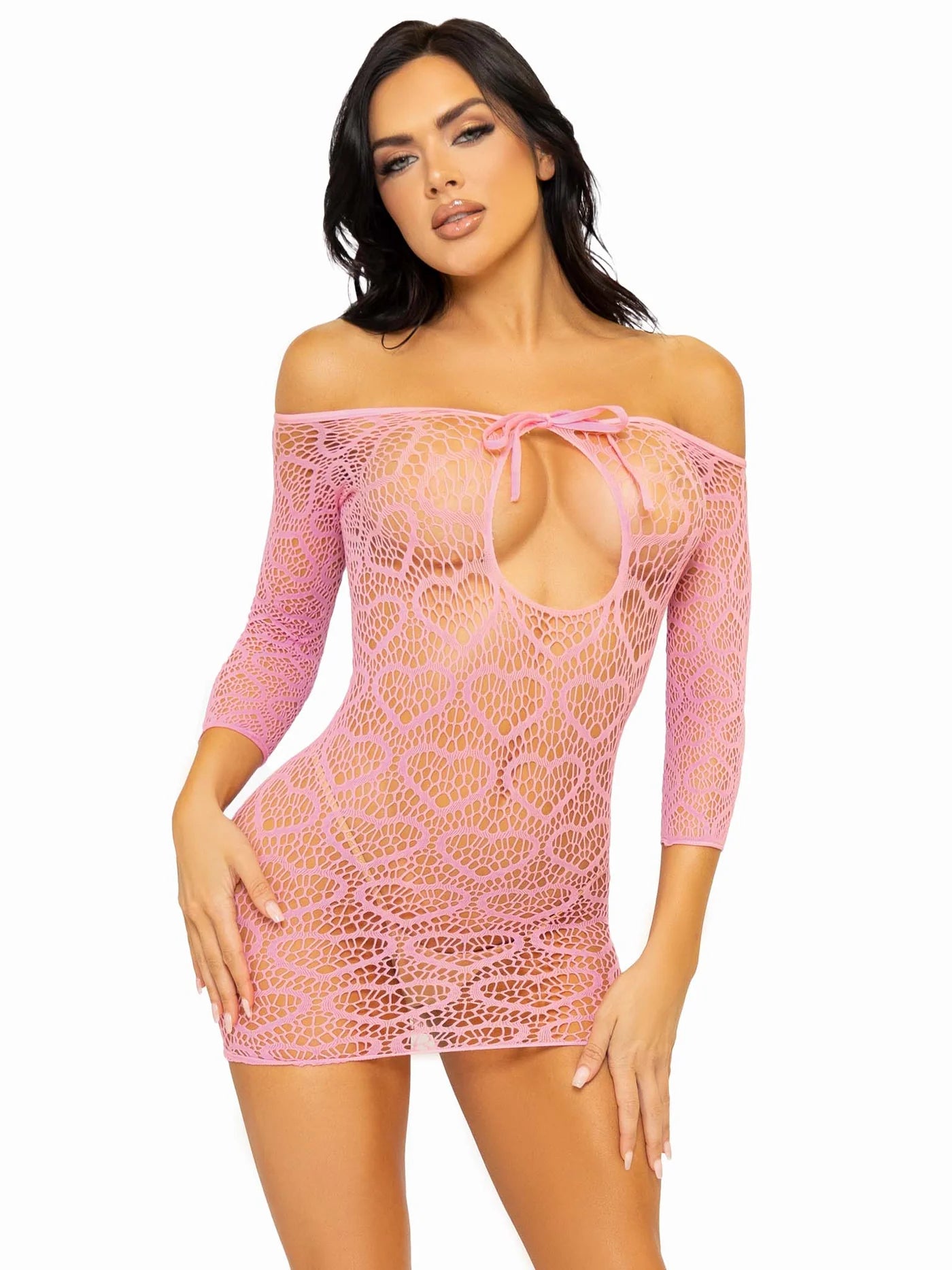 86137 Seamless heart net