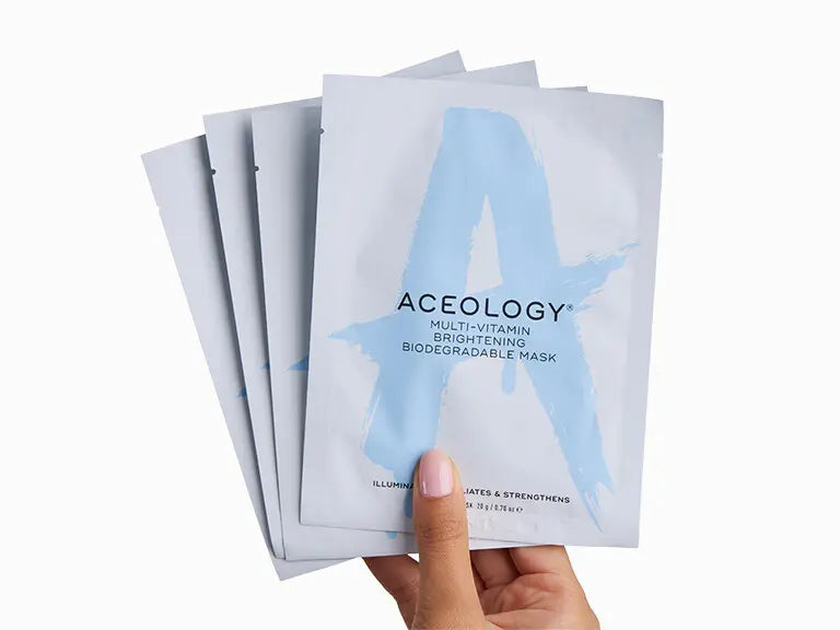 ACEOLOGY
Multi-Vitamin Brightening Biodegradable Mask