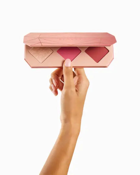 ĀTHR BEAUTY
Crystal Charged Cheek Palette OUT
Color Ruby (rosy pinks and soft gold)
