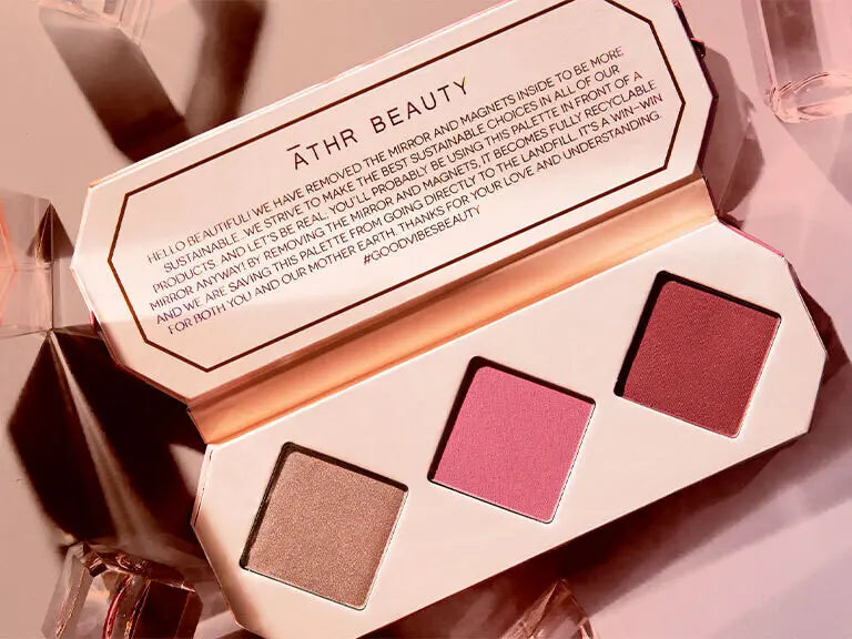 ĀTHR BEAUTY
Crystal Charged Cheek Palette OUT
Color Ruby (rosy pinks and soft gold)