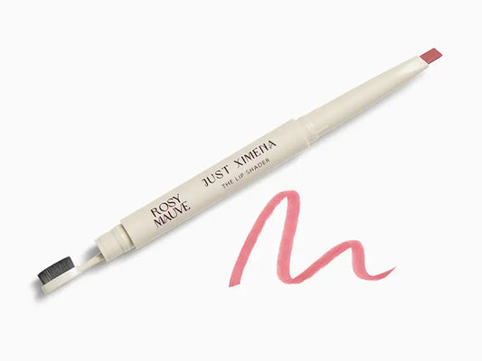 JUST XIMENA
The Lip Shader Color Rosy Mauve