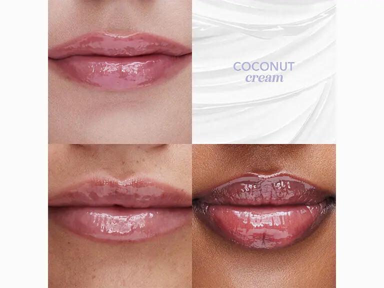 POLITE SOCIETY Color Coconut Cream
Polite Pout Glossy Lip Balm in Peach Bellini