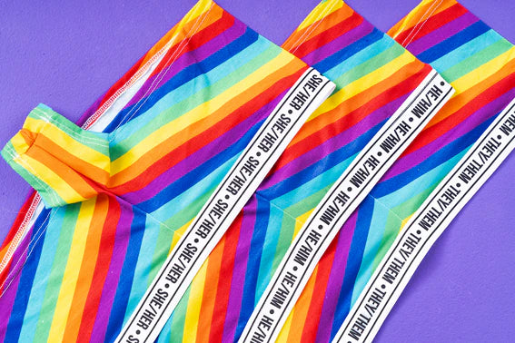 122 C They Rainbow Cheeky Short