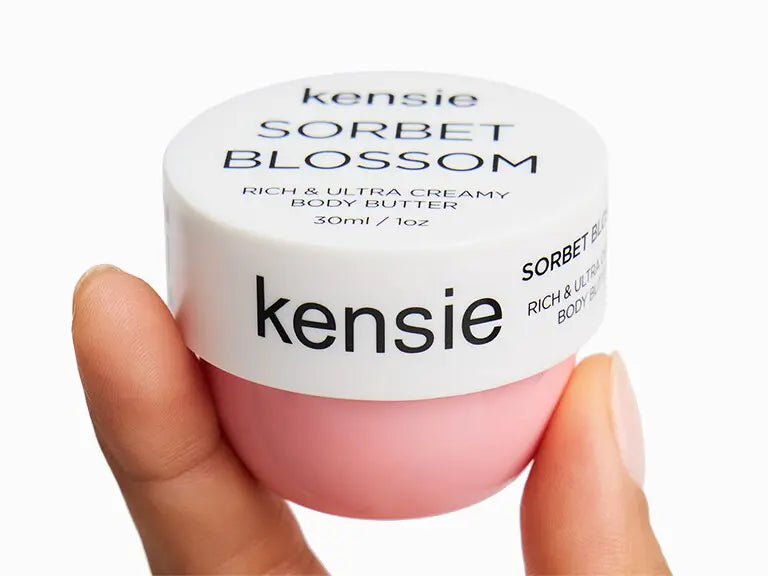 KENSIE FRAGRANCE
Sorbet Blossom Body Butter
Deluxe Mini