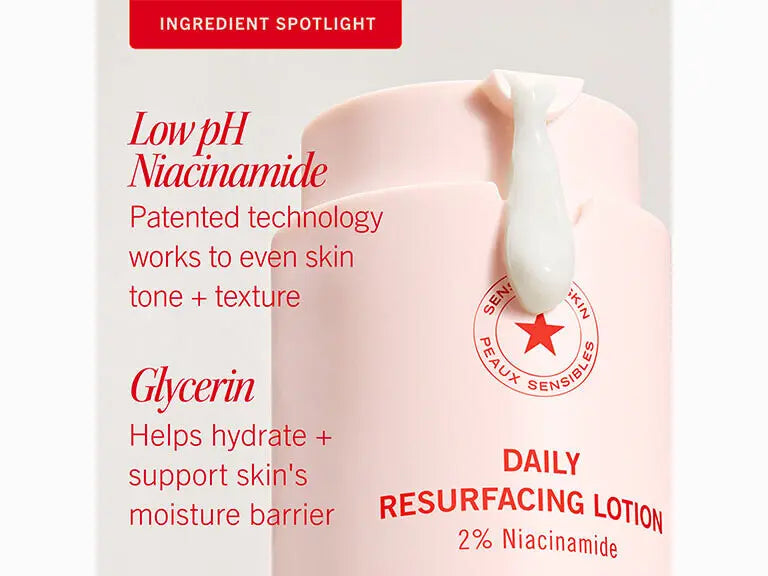 FIRST AID BEAUTY
Daily Resurfacing Lotion With 2% Niacinamide
Full Size 30ml