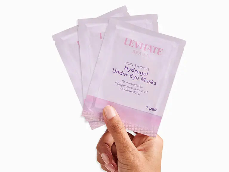 LEVITATE BEAUTY
Hydrogel Under Eye Masks
Full Size (3 ct)