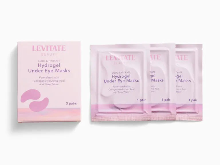 LEVITATE BEAUTY
Hydrogel Under Eye Masks
Full Size (3 ct)