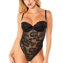 Lexi Teddy lingerie Black