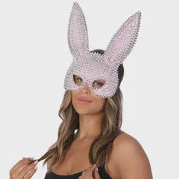 Pink Bunny Mask