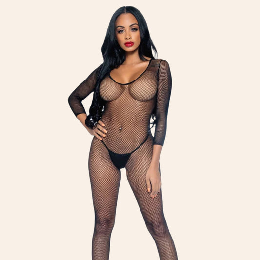 8378 Long Sleeves Bodystocking