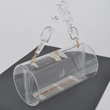 Clear Tube Clutch W/Clear Chain