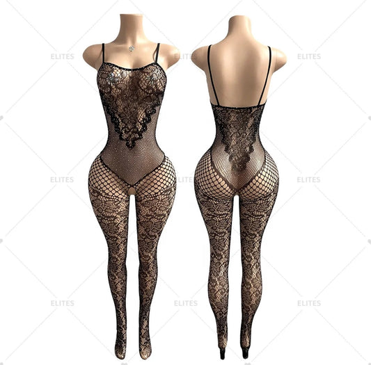 E-M30 long sleeve fishnet