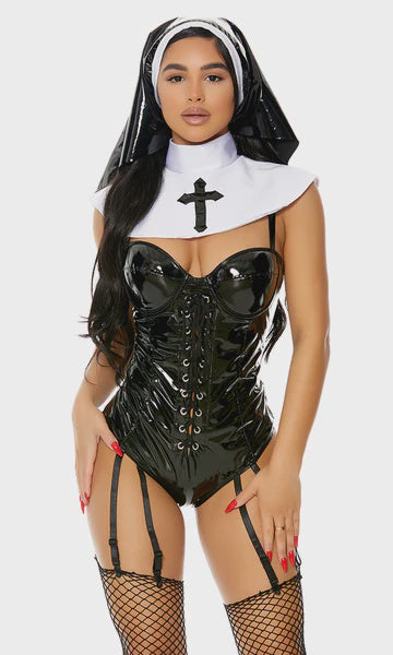 Say Your Prayers Sexy Nun Costume