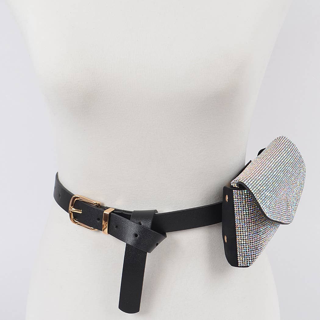 Rhinestone Plus Size Fanny Pack