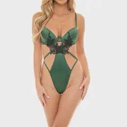 JERI TEDDY Hunter Green/Black L/XL