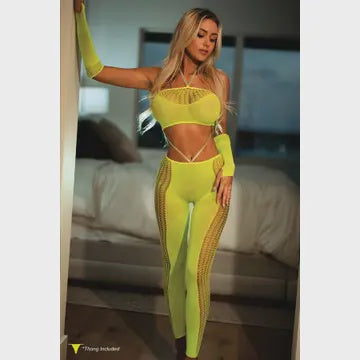 Killer Legs Aesthetic Neon Yellow