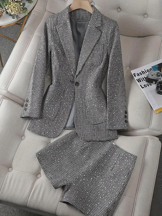 Elegant Vintage Suit Set